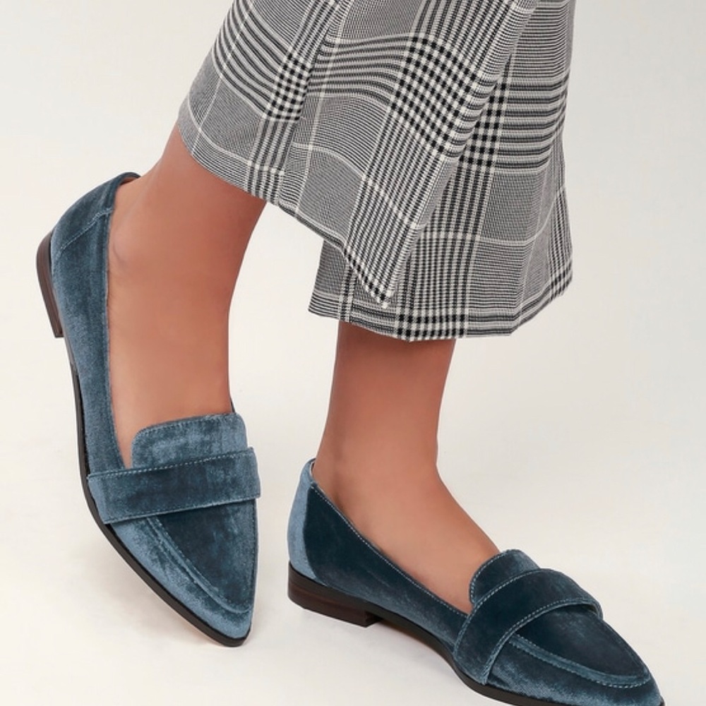 Sole society smoking Edie slipper flat